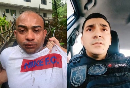 Left or right assassino que matou pm com tiro na cabeca e preso 1